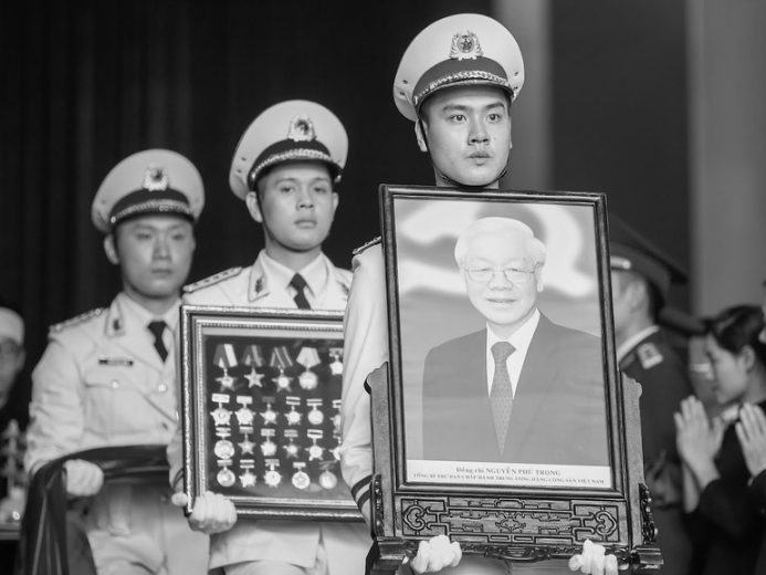 Lời điếu tại lễ truy điệu Tổng Bí thư Nguyễn Phú Trọng